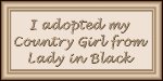 Country Girl Certificate